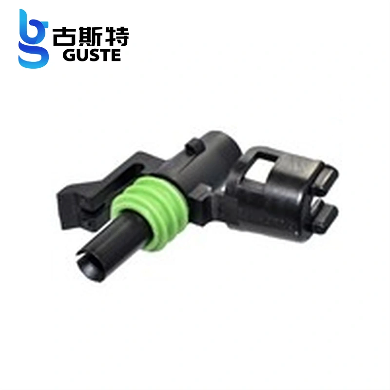 What are the four basic structural components of automobile connectors?